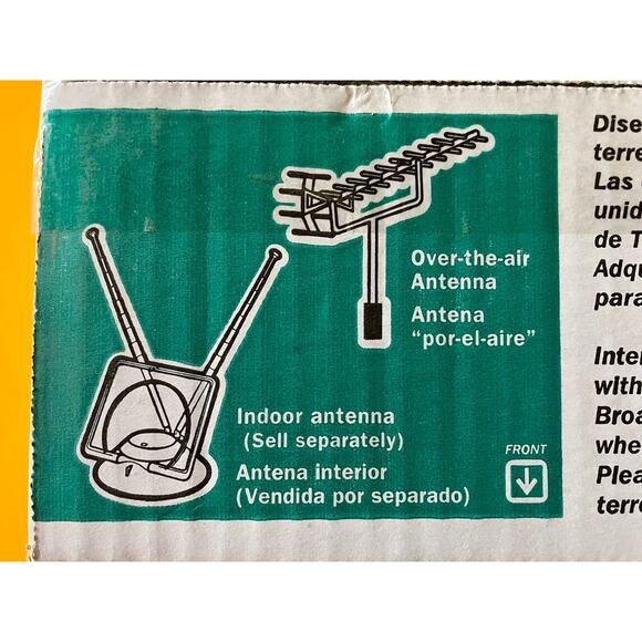 PHILCO DTV Digital to Analog TV Converter TB100HH9 - NEW IN BOX FACTORY SEALED - Picture 4 of 5